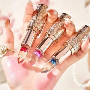 Color Changing Temperature Activated Petal Lipbalm Lipstick NWT